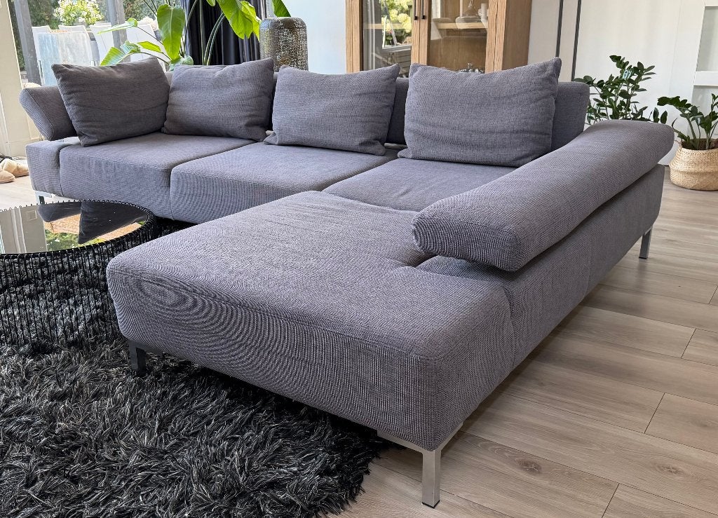 Hoekbank Goossens, Ophalen, 250 tot 300 cm, Gebruikt, Hoekbank