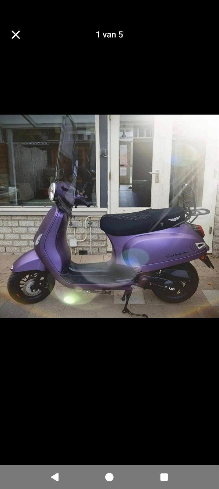 DJJD Scooter, Fietsen en Brommers, Gebruikt, Benzine, Ophalen, Overige merken