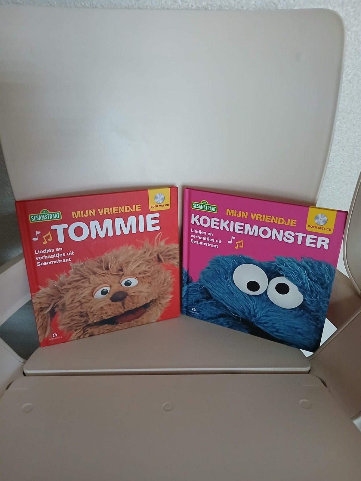 Sesamstraat Luisterboekjes Tommie, Koekiemonster., Fictie algemeen, Jongen of Meisje, Rubinstein, Ophalen of Verzenden