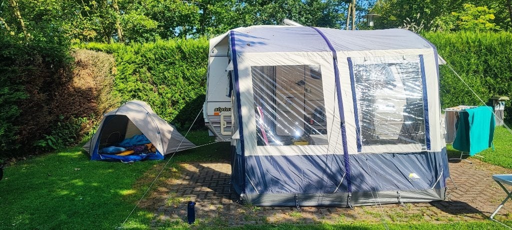 opblaasbare voortent: DWT Zelte Bora Air 1, Ophalen of Verzenden, Zo goed als nieuw