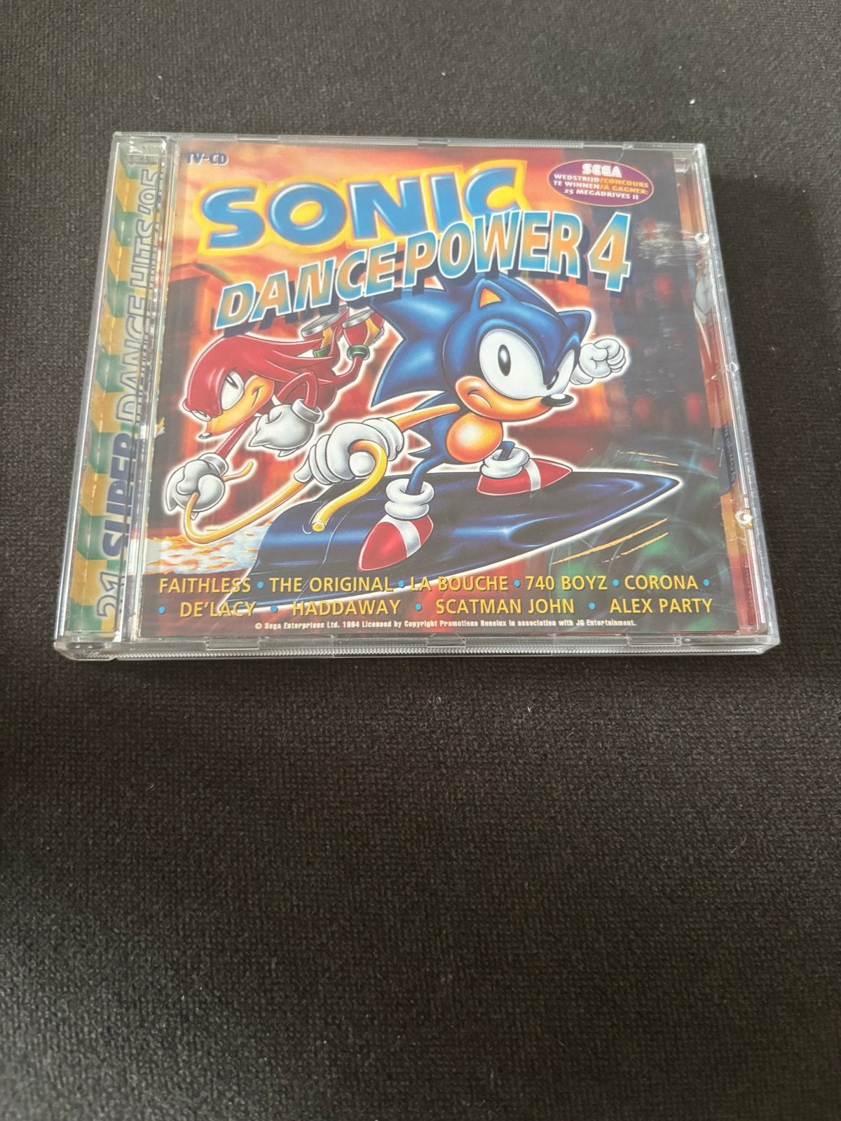 Sonic Dancepower 4 CD - Diverse Artiesten, Ophalen of Verzenden, Dance, Verzamelalbum, Inclusief doosje