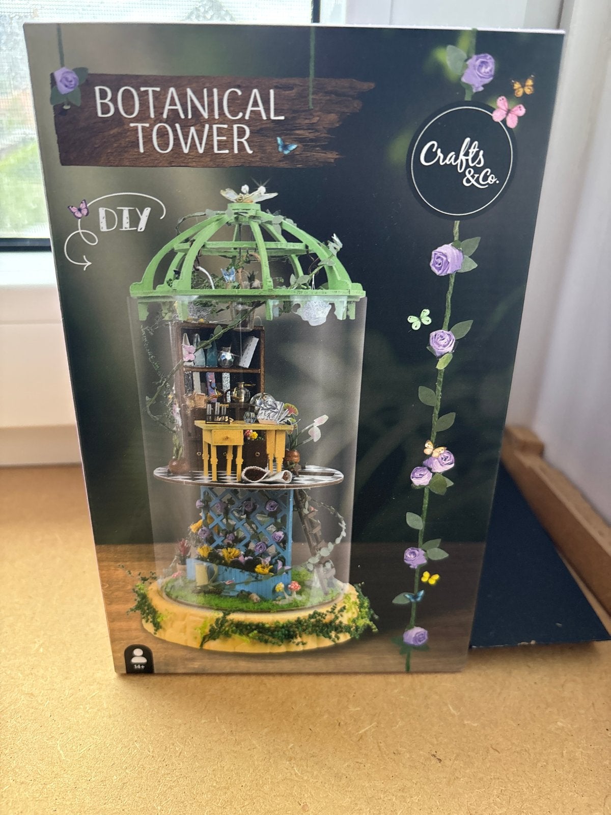 DIY Botanische Toren Knutselset - Crafts & Co., Hobby en Vrije tijd, Ophalen, Nieuw, Meerkleurig, Natuur en Bloemen