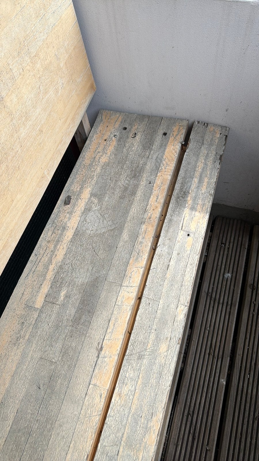 Gratis tuin bankje - lichte schade, Ophalen, Gebruikt