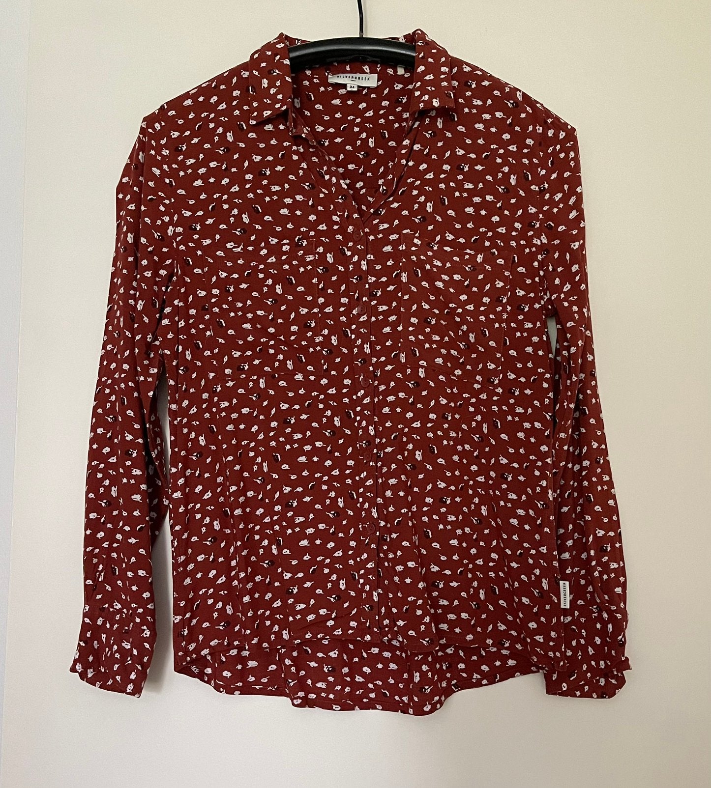 Blouse Silvercreek maat 34, Ophalen of Verzenden, Gedragen, Maat 34 (XS) of kleiner