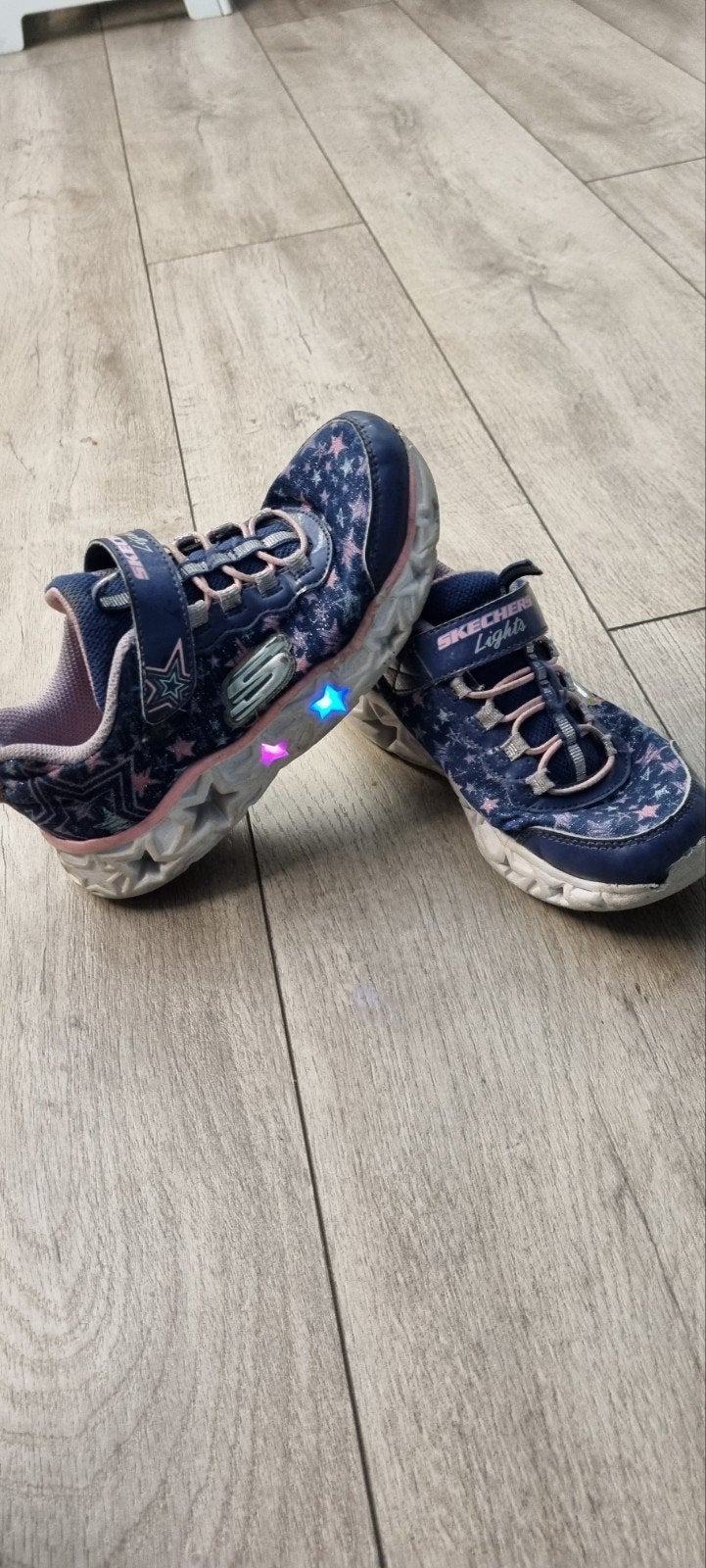 Skechers Lights schoenen maat 32 met werkende LED-lampjes, Gebruikt, Meisje, Schoenen, Skechers