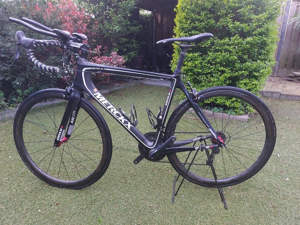 Eddy Merckx EMX-1 carbon racefiets 53 cm frame, Fietsen en Brommers, Fietsen | Racefietsen, Gebruikt, Heren, Overige merken, Meer dan 20 versnellingen