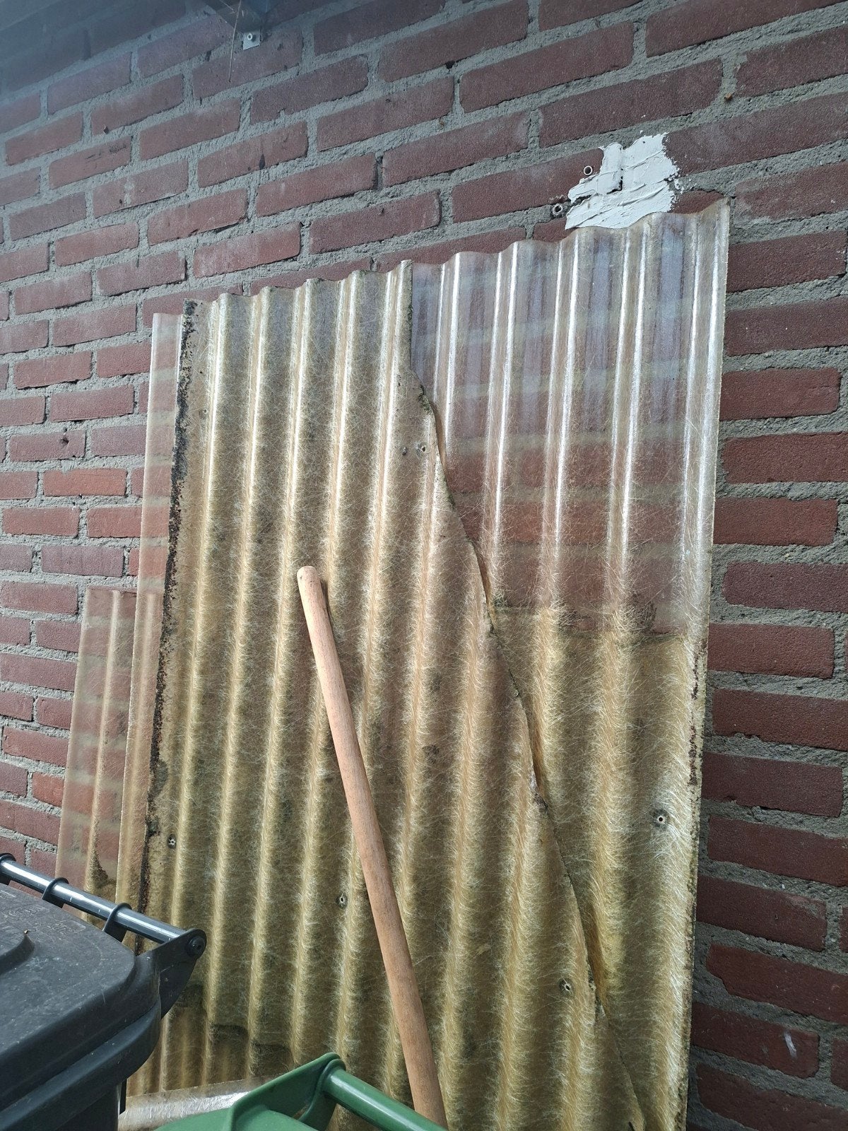 Golfplaten - Gebruikt, voor diverse doeleinden, Doe-het-zelf en Verbouw, Platen en Panelen, Ophalen, Gebruikt, Overige materialen