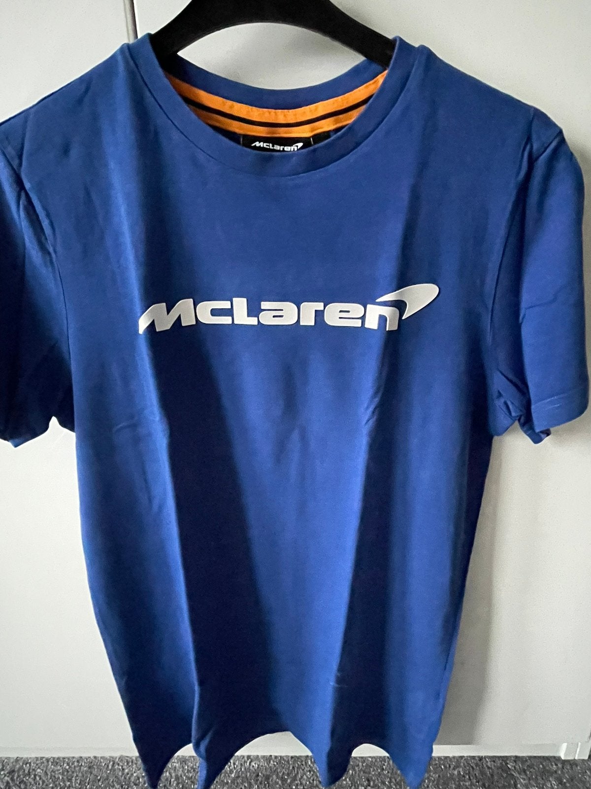 McLaren t-shirt, Ophalen of Verzenden, Zo goed als nieuw, Maat 48/50 (M), Blauw