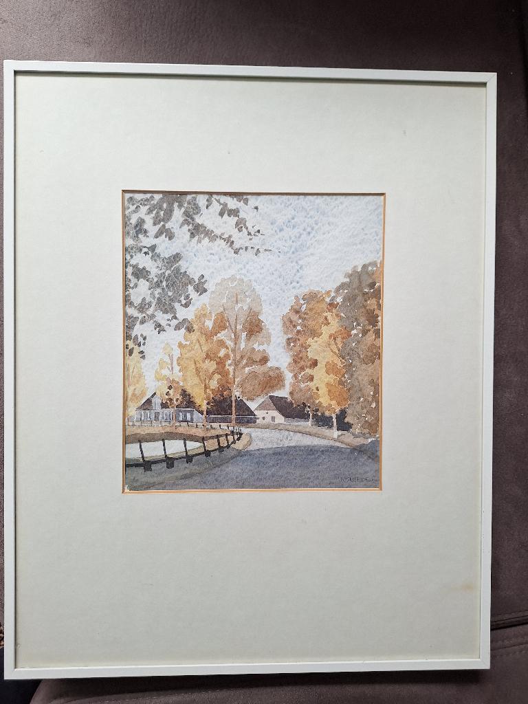 Schilderij van Wim Snieder, Ophalen