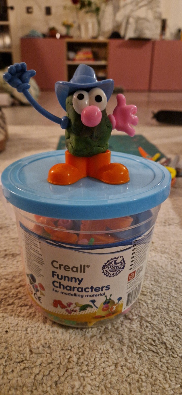 Creall Funny Characters - Kleifiguren Maken, Ophalen, Gebruikt, Knutselen