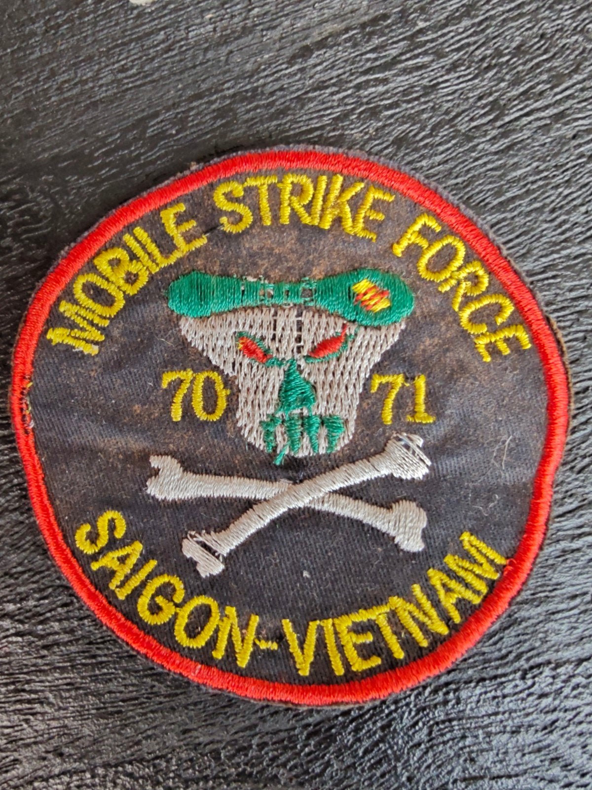 patch special forces mobile strike force 70-71 saigon vietna, Verzamelen, Militaria | Algemeen, Ophalen of Verzenden, Landmacht