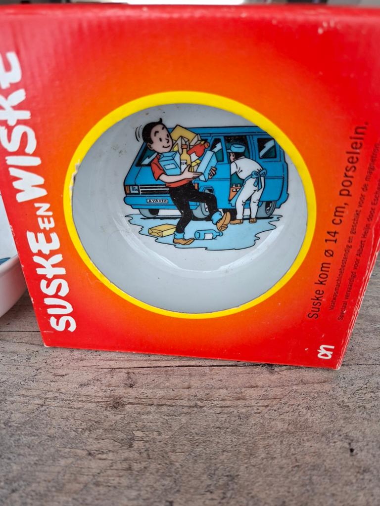 Suske en wiske schaaltje A.H, Ophalen, Suske en Wiske, Zo goed als nieuw, Gebruiksvoorwerp