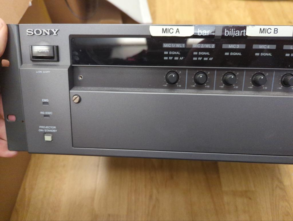 Sony SRP-X500P Digitale Powered Mixer - Audio/Video, Audio, Tv en Foto, Professionele Audio-, Tv- en Video-apparatuur, Ophalen of Verzenden