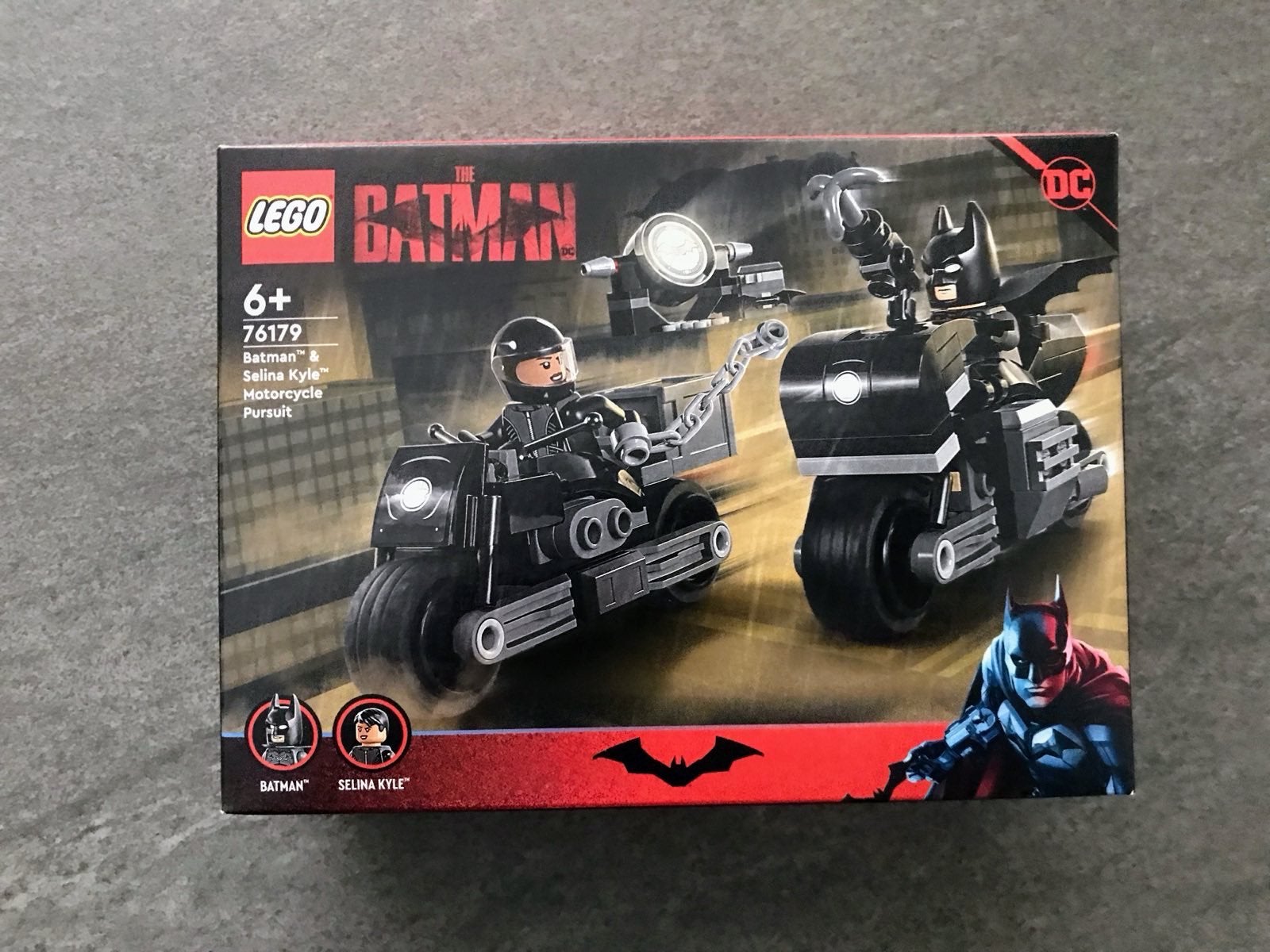 Lego DC 76179 Batman & Selina Kyle Motorcycle Pursuit *SEALE, Nieuw, Ophalen of Verzenden, Complete set, Compleet
