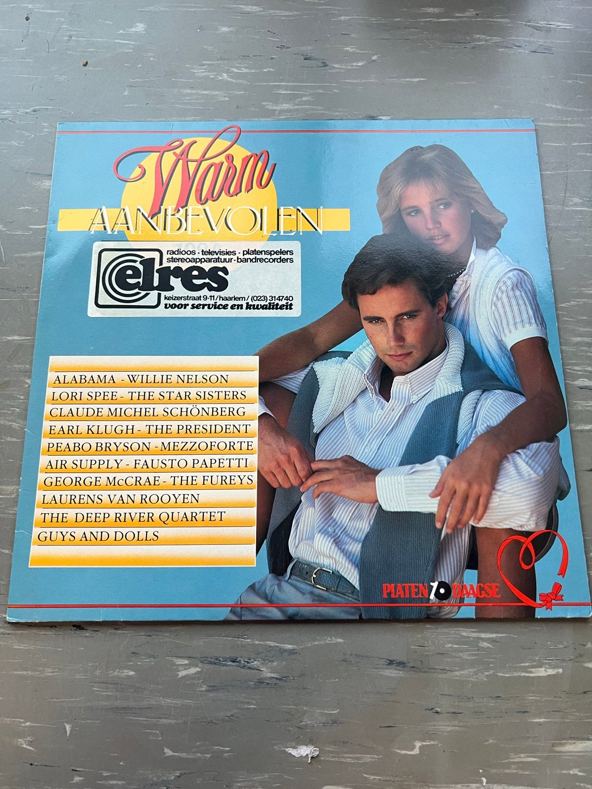 Warm Aanbevolen LP - Diverse Artiesten (Elres Platen), LP, Gebruikt, Ophalen of Verzenden, Complilatie