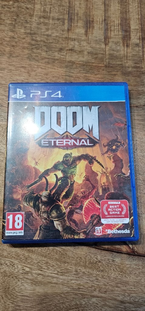doom eternal ps4/ps5, 1 speler, Ophalen of Verzenden, Zo goed als nieuw, Shooter