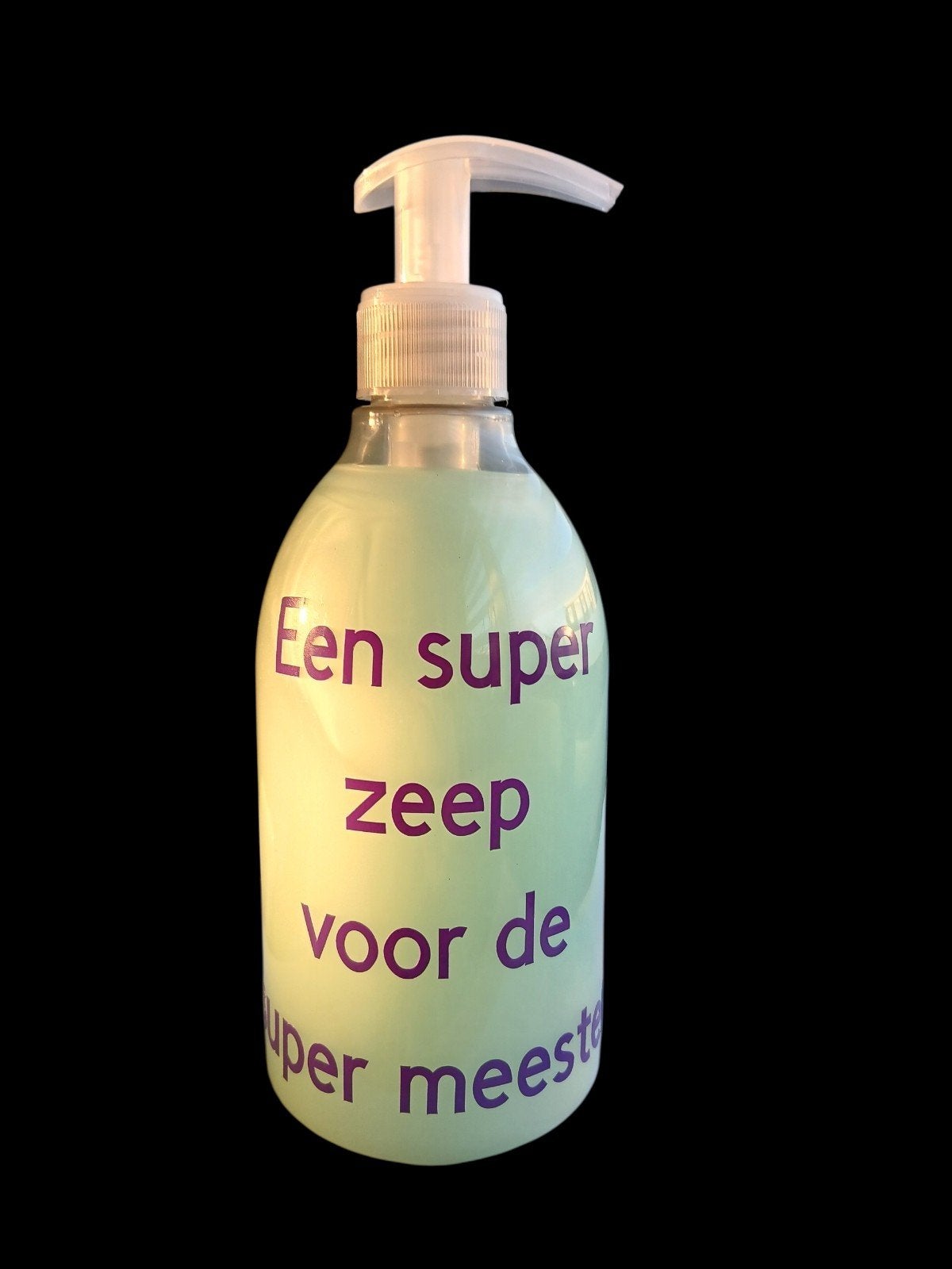 Super Zeep voor de Super Meester - Handzeep, Ophalen