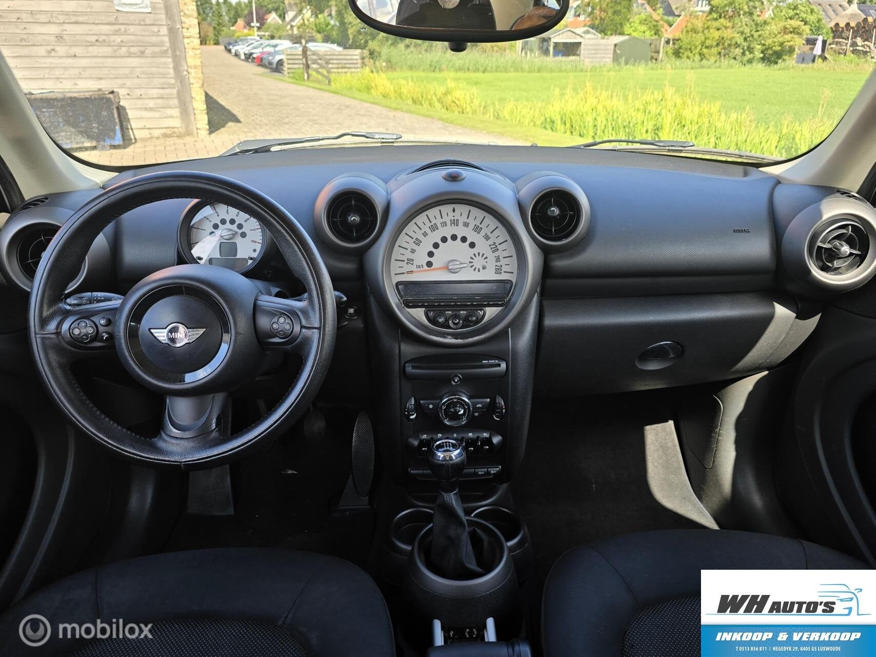 Mini Countryman 1.6 One Edition, Voorwielaandrijving, Euro 5, Gebruikt, Wit