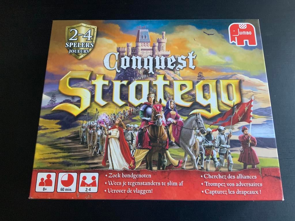 Conquest Stratego, Hobby en Vrije tijd, Gezelschapsspellen | Bordspellen, Een of twee spelers, Ophalen of Verzenden, Gebruikt
