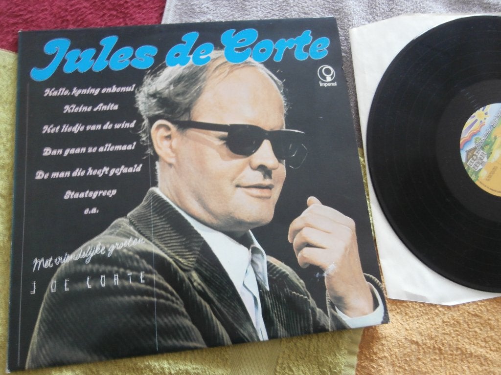 LP - Jules de Corte - Met Vriendelijke Groeten., Ophalen of Verzenden, Zo goed als nieuw, 12 inch, Cabaret of Kleinkunst
