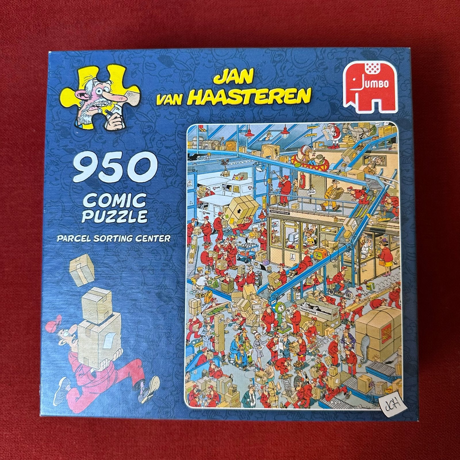 Jan van Haasteren 950 stukjes - Parcel Sorting Center, Ophalen, 500 t/m 1500 stukjes, Zo goed als nieuw, Legpuzzel