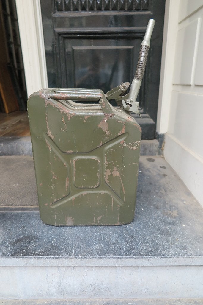 Metalen jerrycan Leger groen 20 liter, Auto diversen, Overige Auto diversen, Ophalen of Verzenden