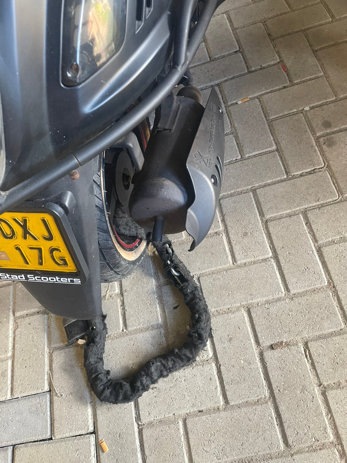 Sym fiddle 2 2019, Ophalen, Gebruikt, Maximaal 45 km/u, Benzine