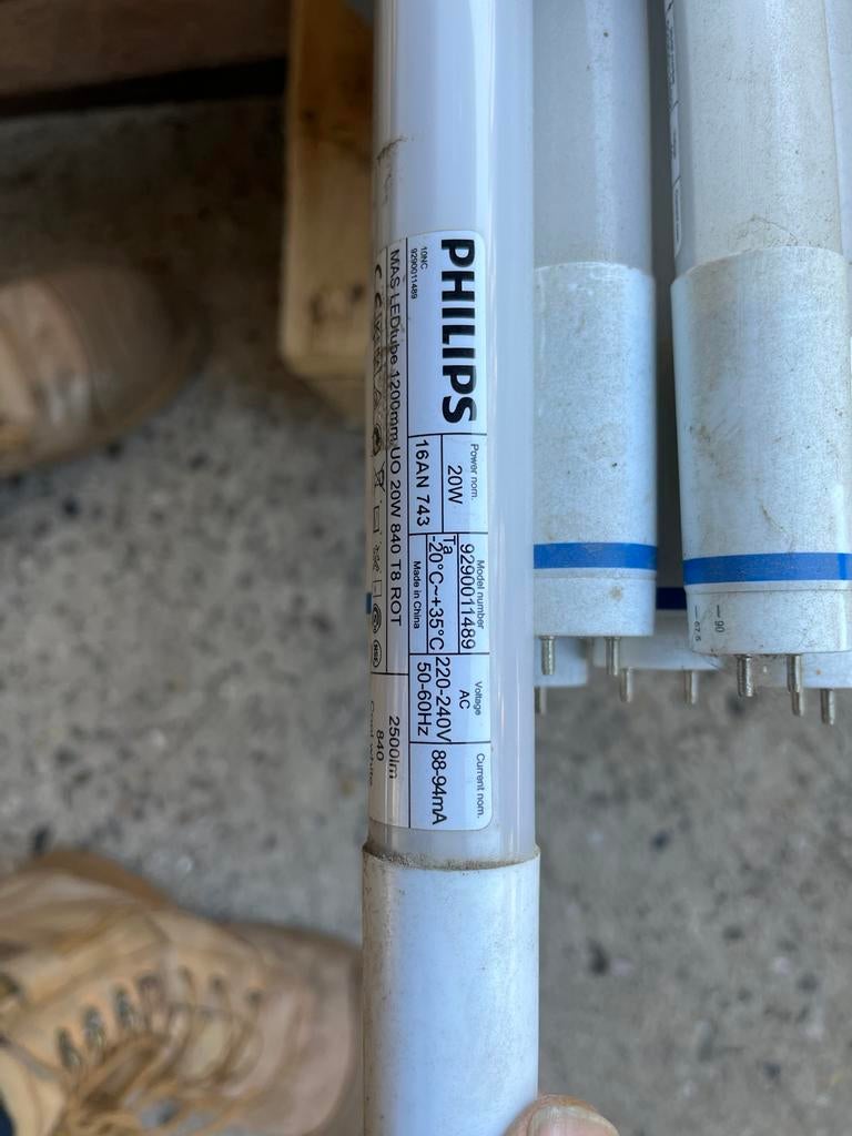 Philips MAS LEDtube 1200mm 20W LED TL-buis, Ophalen, Nieuw, 60 watt of meer, Led-lamp
