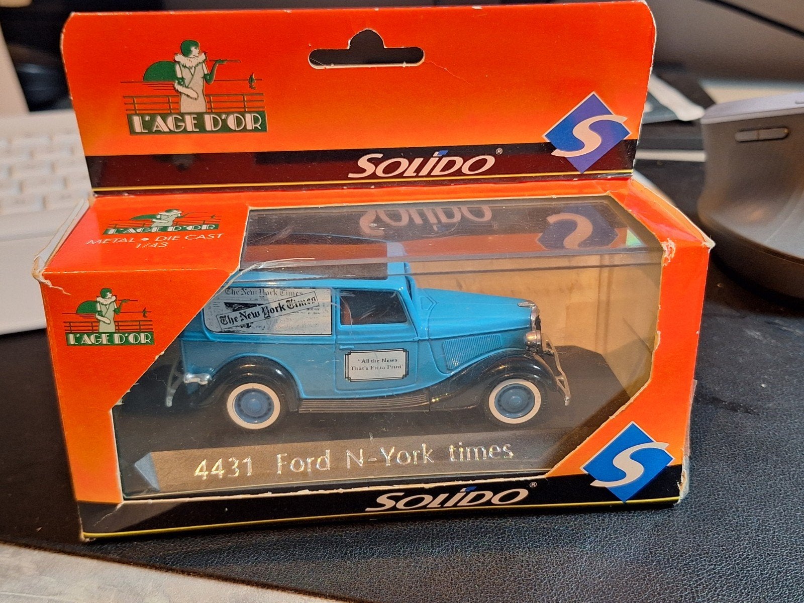 Ford New York Times - SOLIDO 1:43 - NIEUWSTAAT, Solido, Auto, Solido, Onbekend