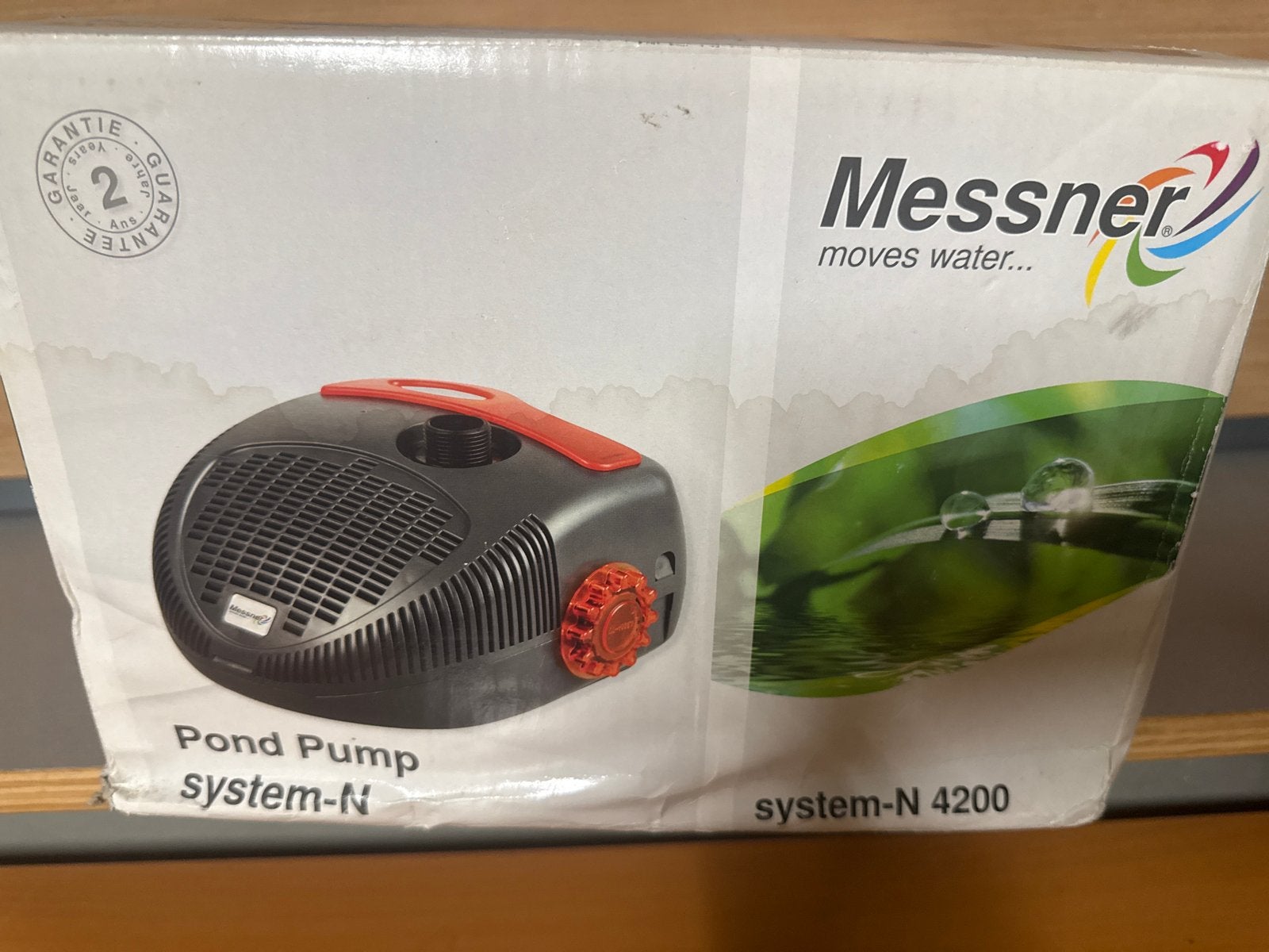 Messner system-N 4200 Vijverpomp - Nieuw in doos, Ophalen of Verzenden, Nieuw, Vijverpomp