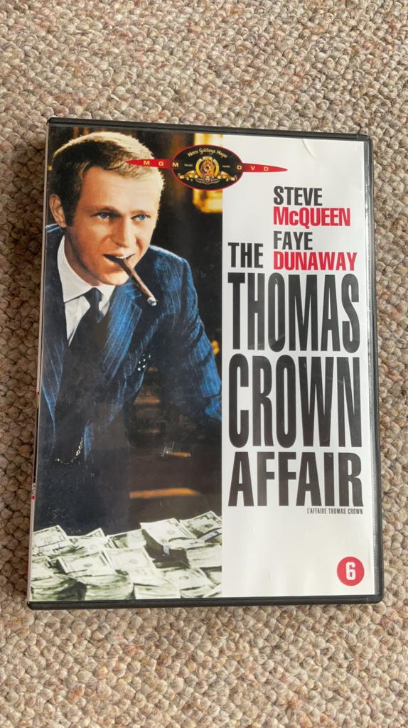The THOMAS CROWN AFFAIR., 1960 tot 1980, Ophalen of Verzenden, Zo goed als nieuw, Vanaf 12 jaar