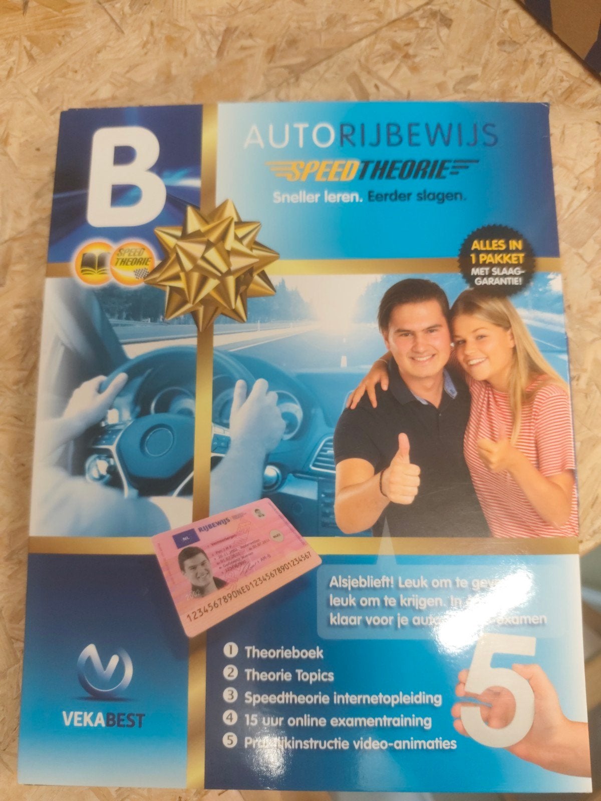 Autorijbewijs B Theorieboek Speedtheorie VekaBest, Ophalen of Verzenden, Nieuw, Overige niveaus, VekaBest