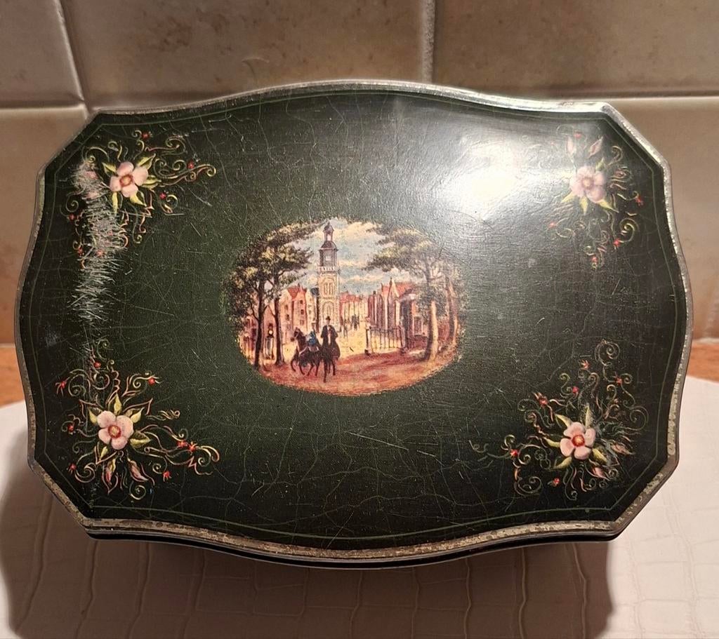 Vintage theeblik Pickwick, Verzamelen, Blikken, Ophalen of Verzenden, Overige