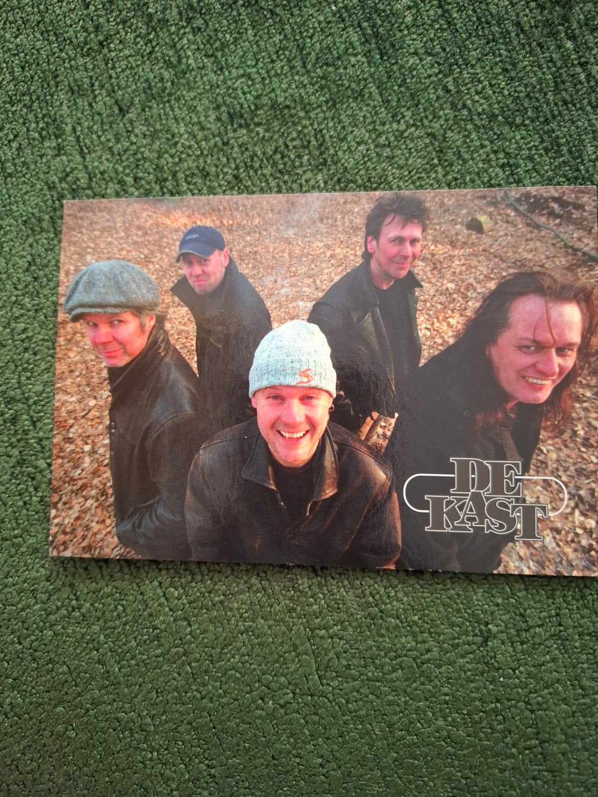 Fankaart fotokaart DE KAST gesigneerd, Ophalen of Verzenden, Zo goed als nieuw, Foto of Kaart, Gesigneerd