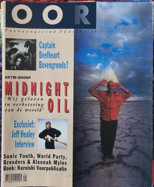OOR 13-1990 Midnight Oil Captain Beefheart Myles Breeders, Ophalen of Verzenden, Zo goed als nieuw, Muziek, Film of Tv