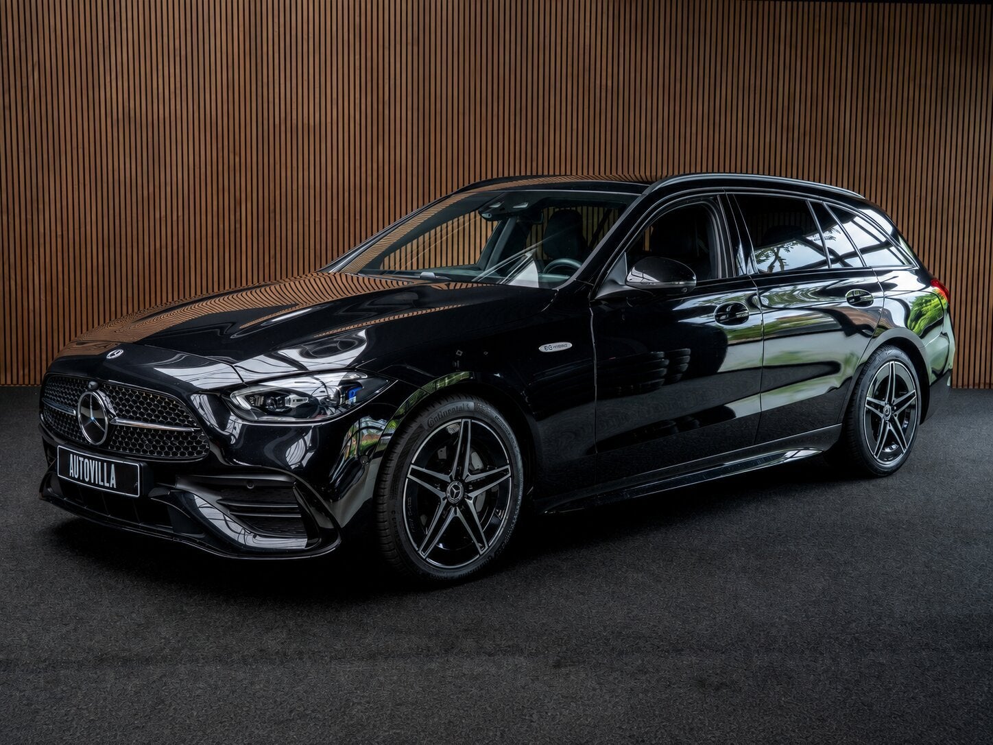 Mercedes-Benz C-Klasse Estate 300e AMG Line Panodak Leer Dis, Automaat, Dealer onderhouden, Achterwielaandrijving, Gebruikt