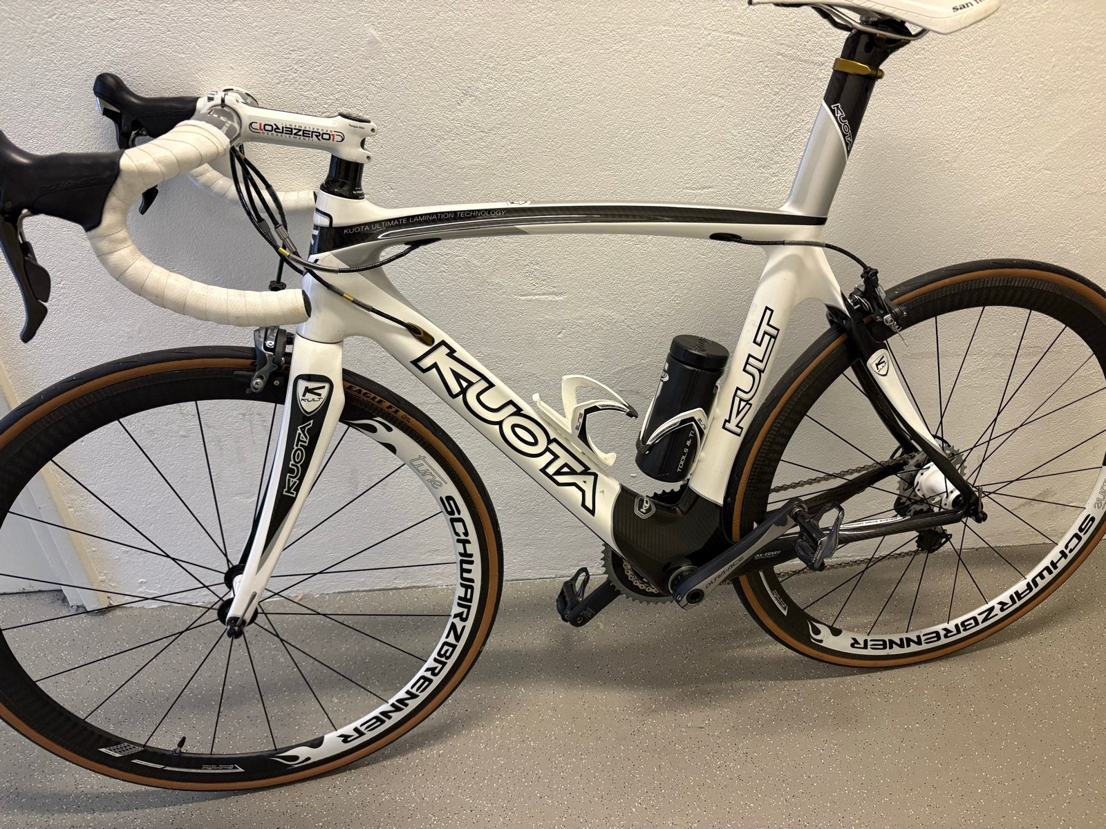 Kuota Kult racefiets - Dura-Ace afgemonteerd, compact 50-34, Fietsen en Brommers, Fietsen | Racefietsen, Overige merken, 28 inch