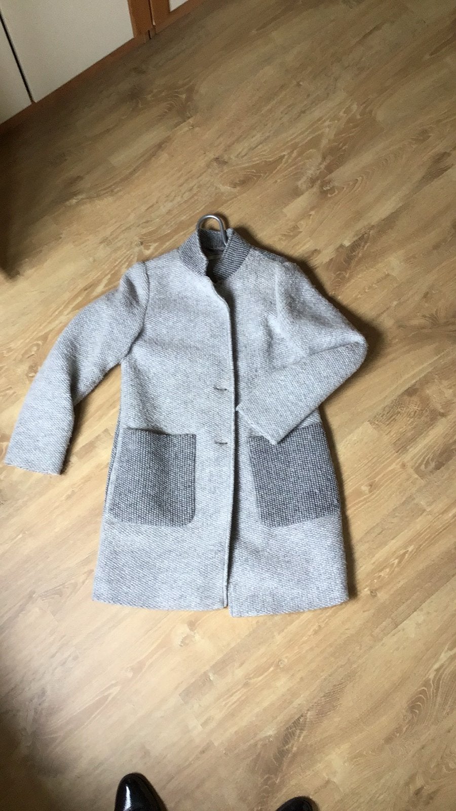 Esprit wollen jas - Maat M, Kleding | Dames, Ophalen of Verzenden, Gedragen, Maat 38/40 (M), Grijs