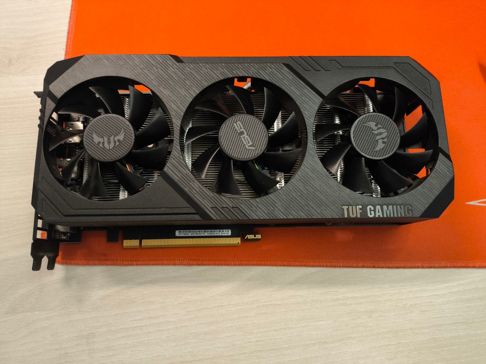ASUS TUF Gaming GeForce GTX 1660 SUPER, Computers en Software, PCI-Express 3, Gebruikt, GDDR6, HDMI