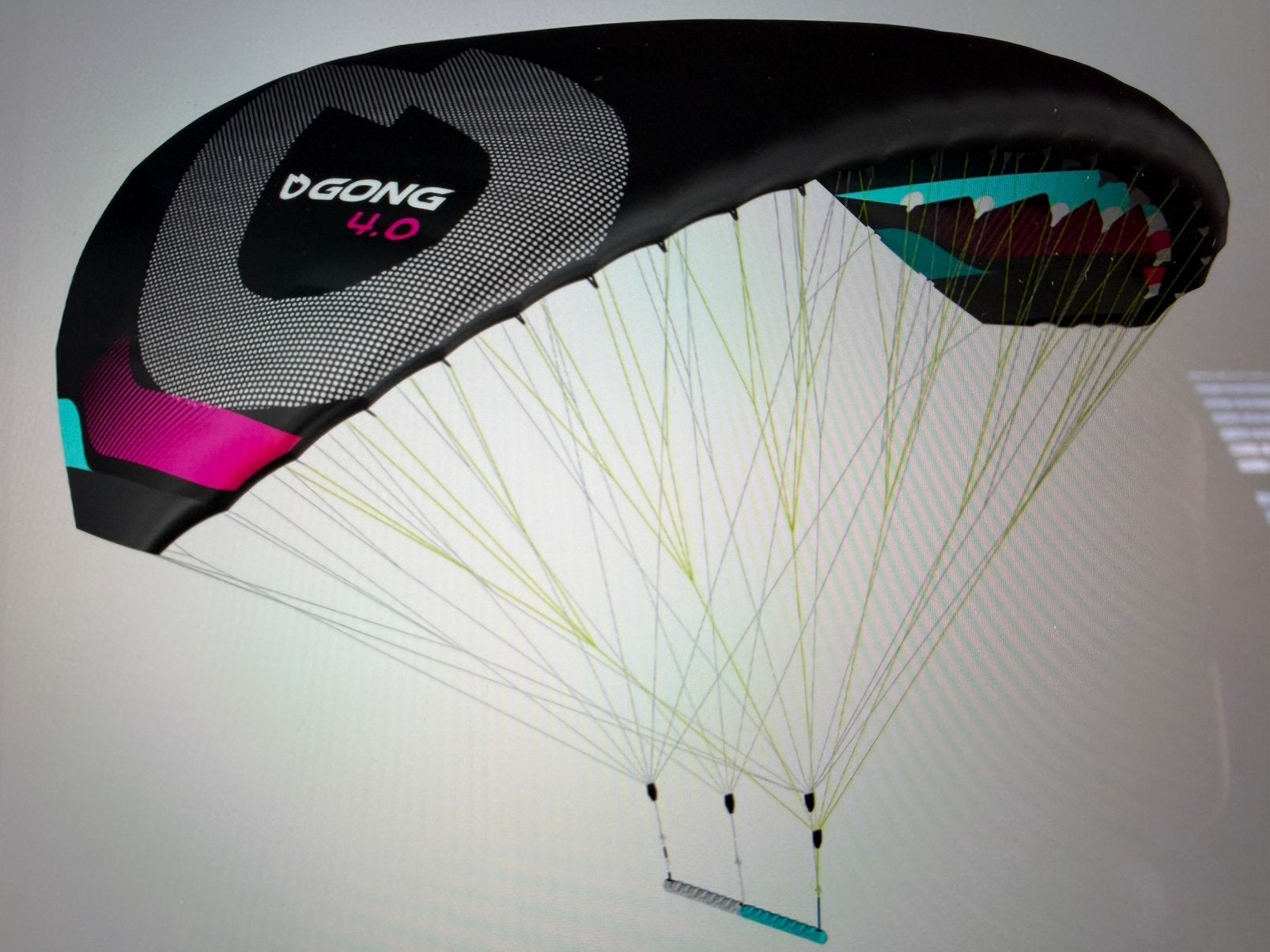 Gong Neutra Lowkite / Parawing 4.0 (V2), Ophalen of Verzenden, Zo goed als nieuw, Wingsurf-wing