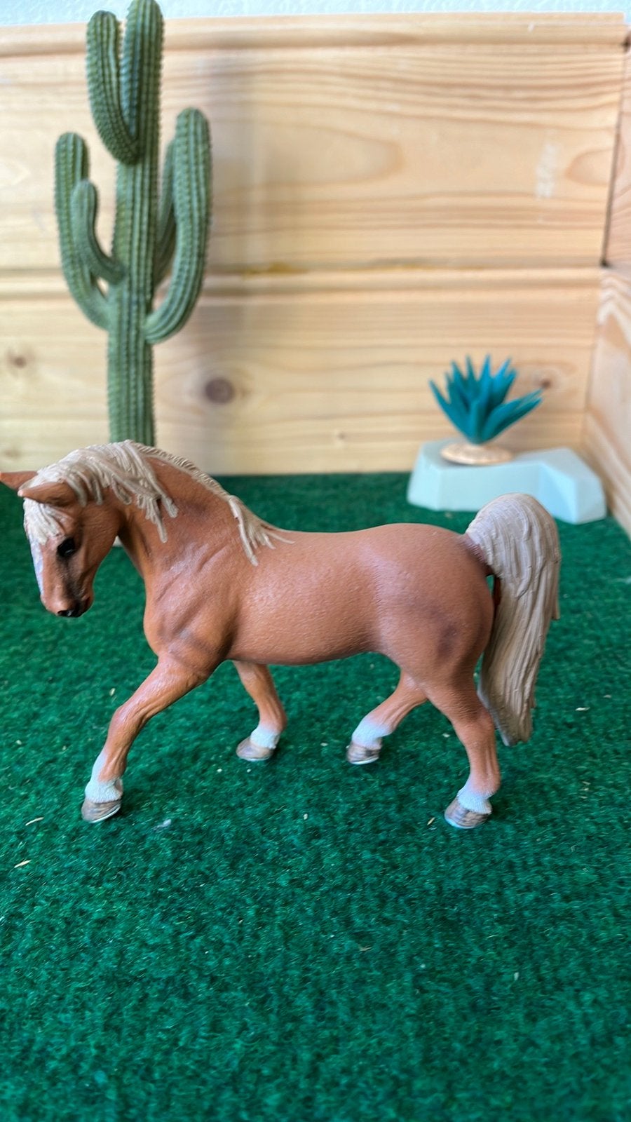 Schleich tennessee walker hengst, Ophalen of Verzenden, Zo goed als nieuw, Paard, Beeldje of Figuurtje