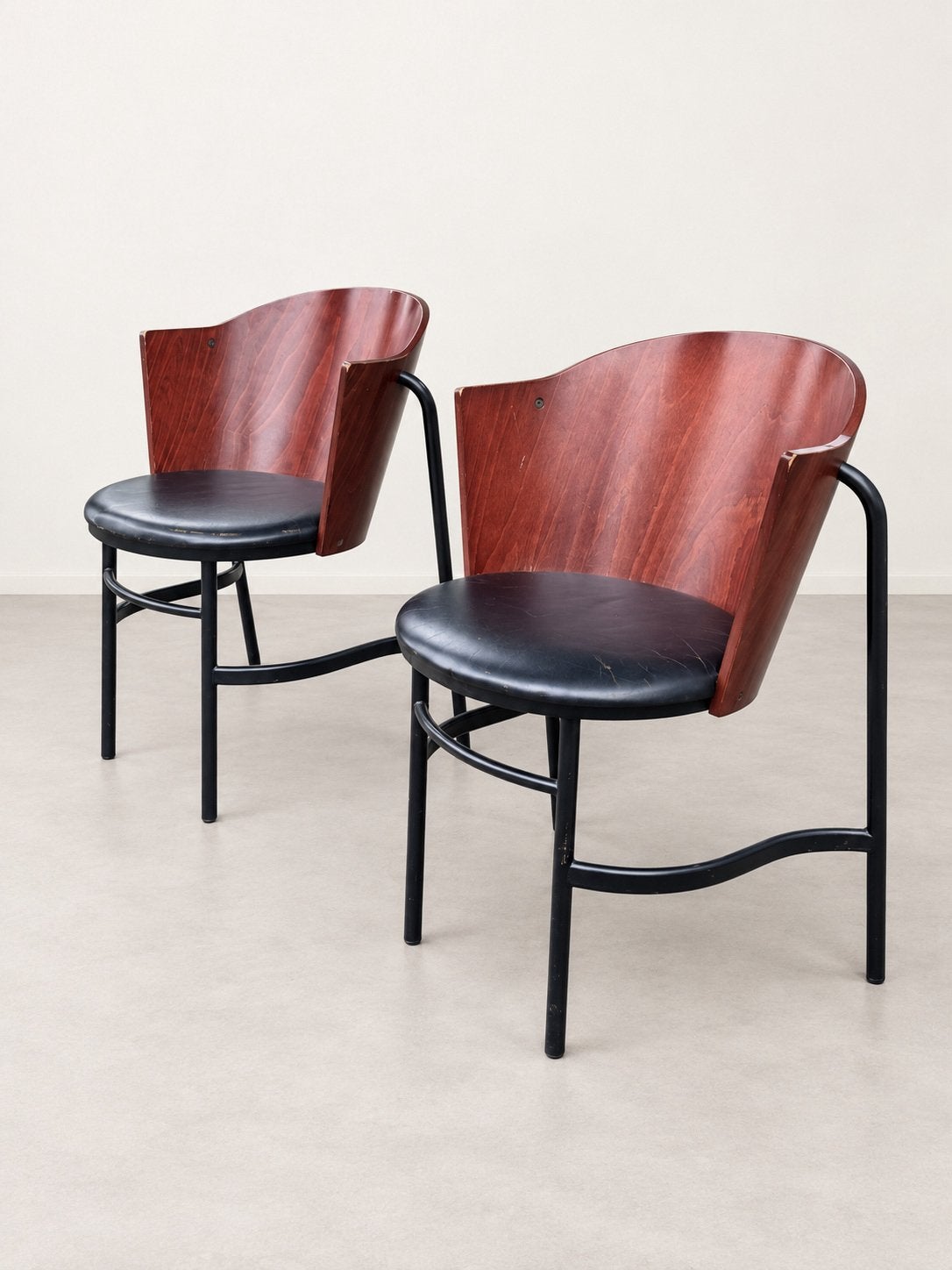 2 originele Brobon designstoelen Bonnema & Van den Broecke, Ophalen