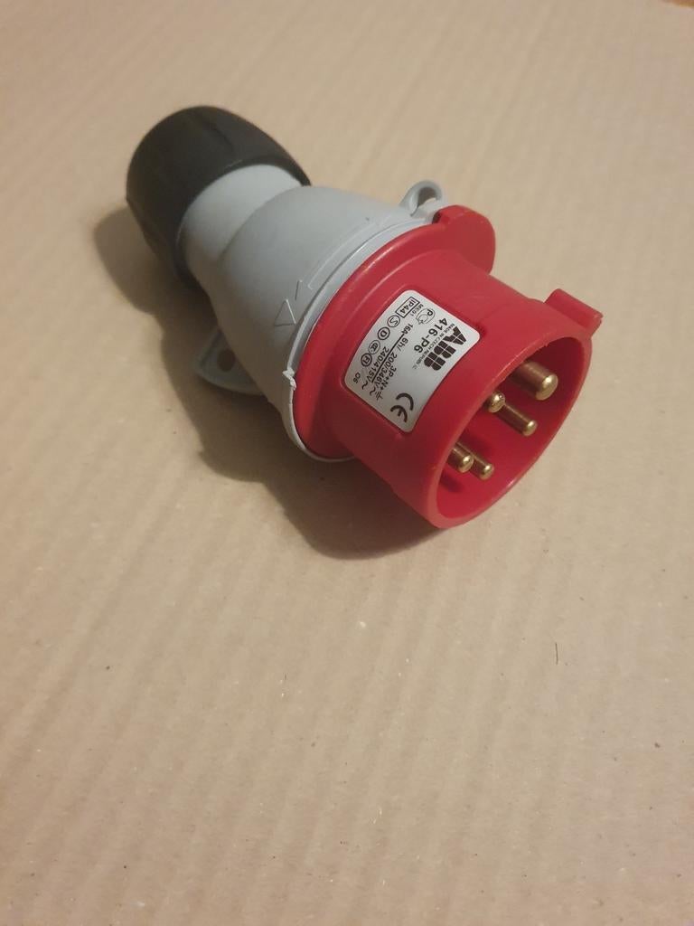 NIEUW: ABB 416-P6 Industriële Krachtstroomstekker, Ophalen of Verzenden