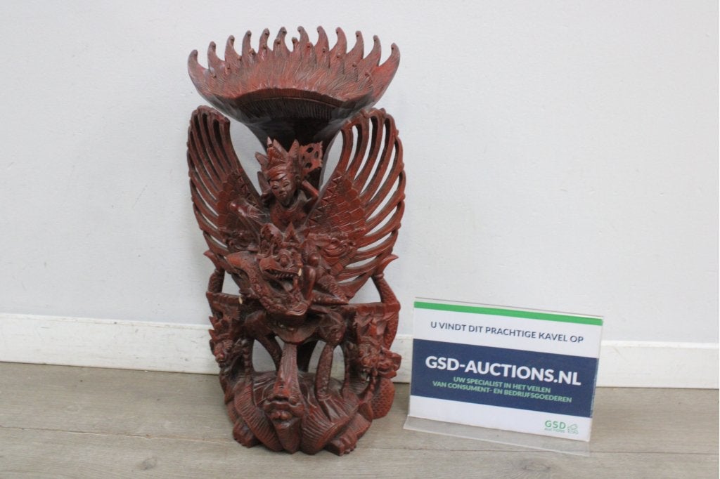Houten Garuda-Vishnu Balinees Sculptuur, Ophalen of Verzenden