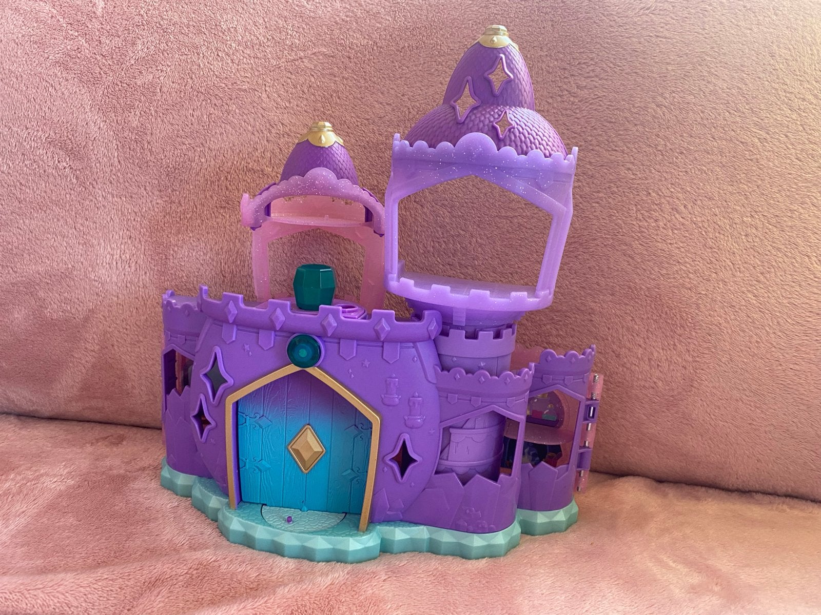 Mixlin Kasteel Speelset met Accessoires en Figuurtje, Kinderen en Baby's, Ophalen, Gebruikt, Poppenhuis