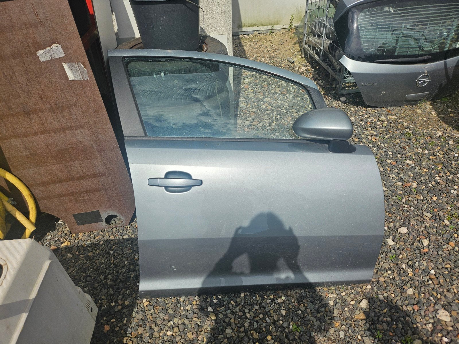 Opel Corsa D rechter voordeur - Gebruikt, Ophalen, Gebruikt, Deur, Opel