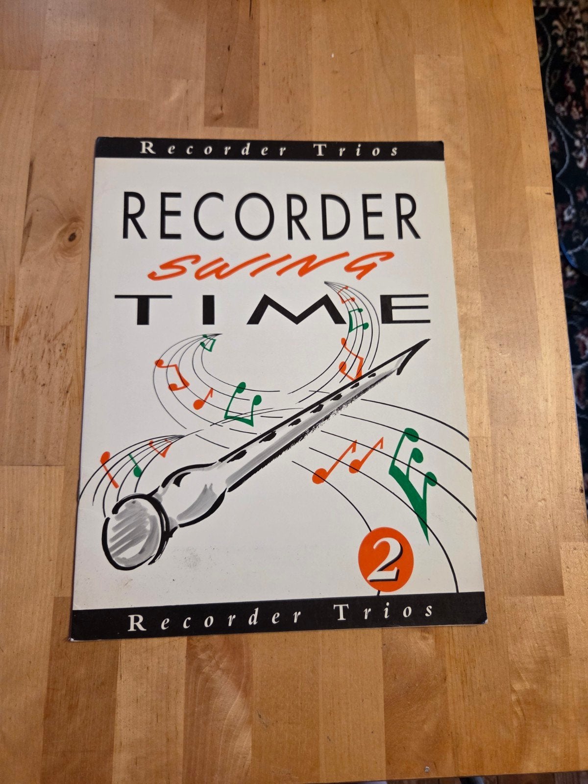 Recorder Swing Time 2 - Notenboek bladmuziek, Muziek en Instrumenten, Bladmuziek, Verzenden, Overige soorten, Zo goed als nieuw