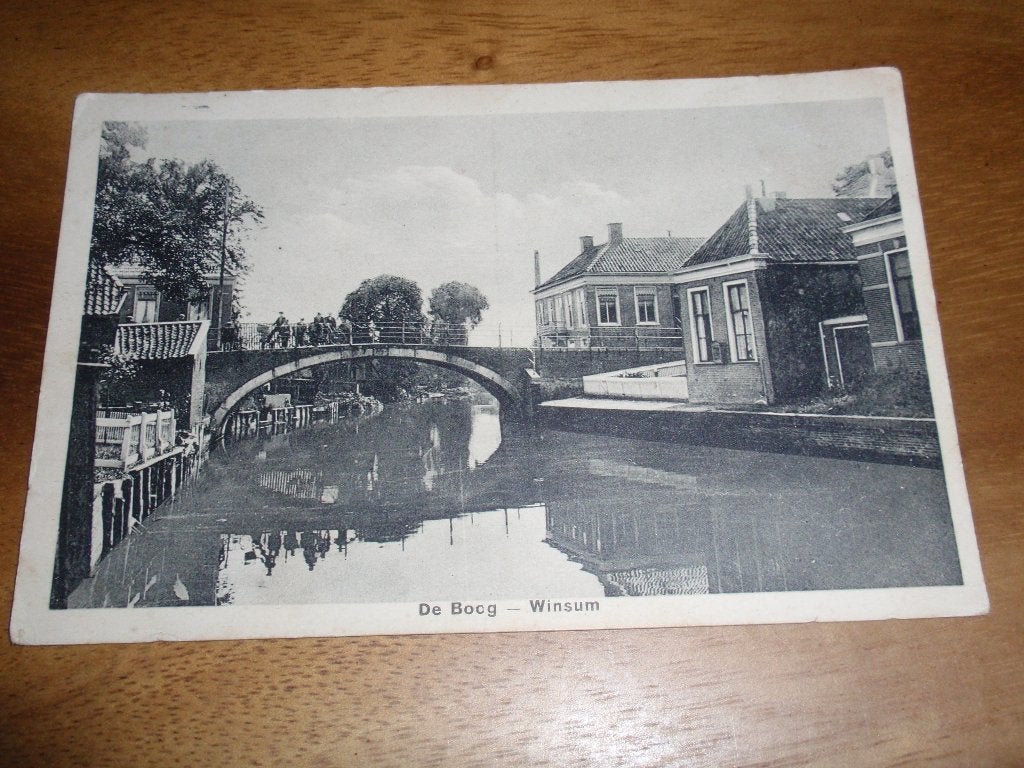 Winsum De Boog, Verzenden, 1920 tot 1940, Gelopen, Groningen