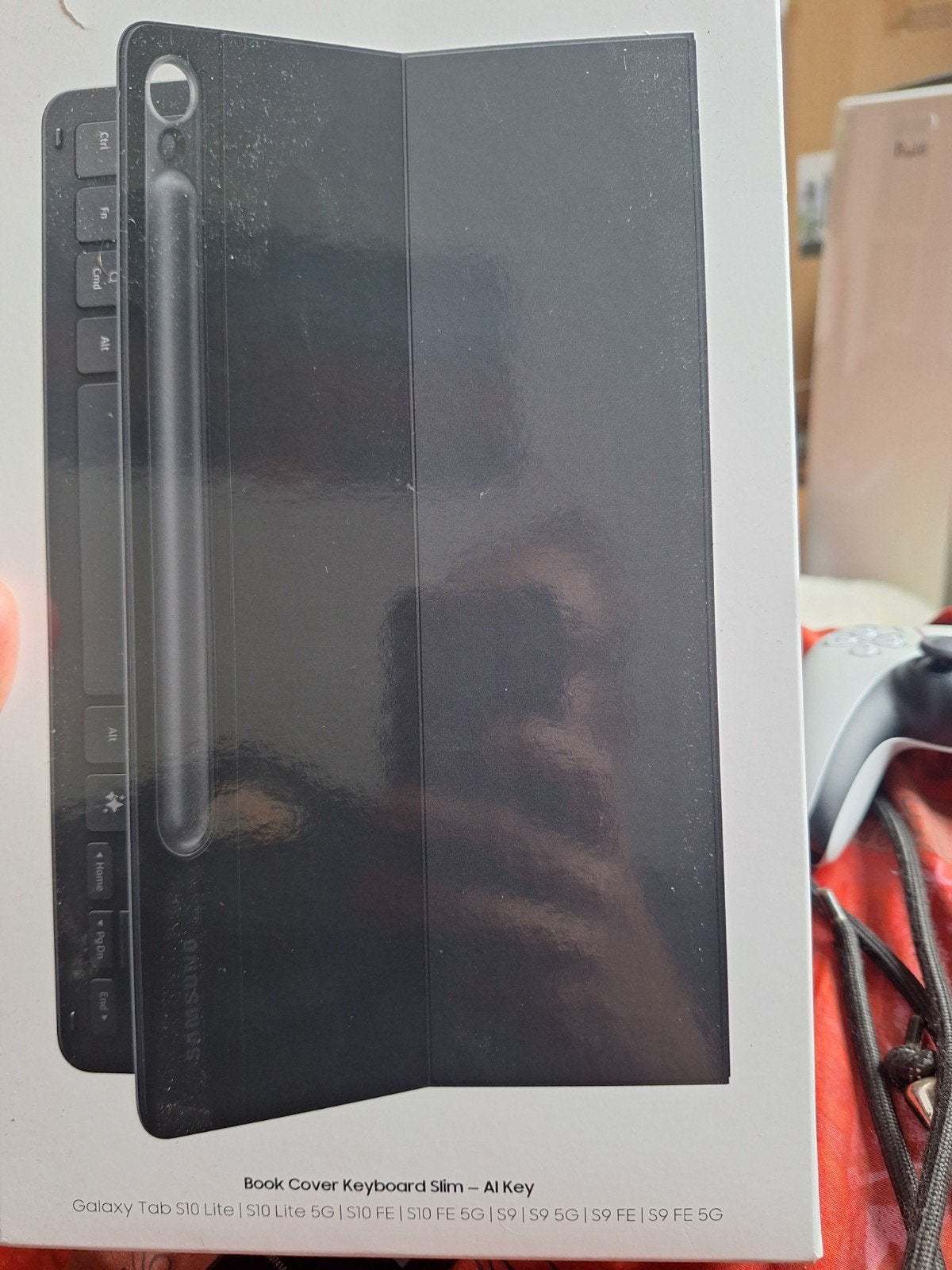 galaxy tab s10 lite book cover keyboard slim, Ophalen of Verzenden, Nieuw