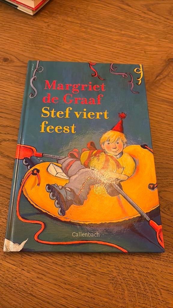 M. de Graaf - Stef viert feest, Fictie algemeen, Ophalen of Verzenden, Zo goed als nieuw, M. de Graaf